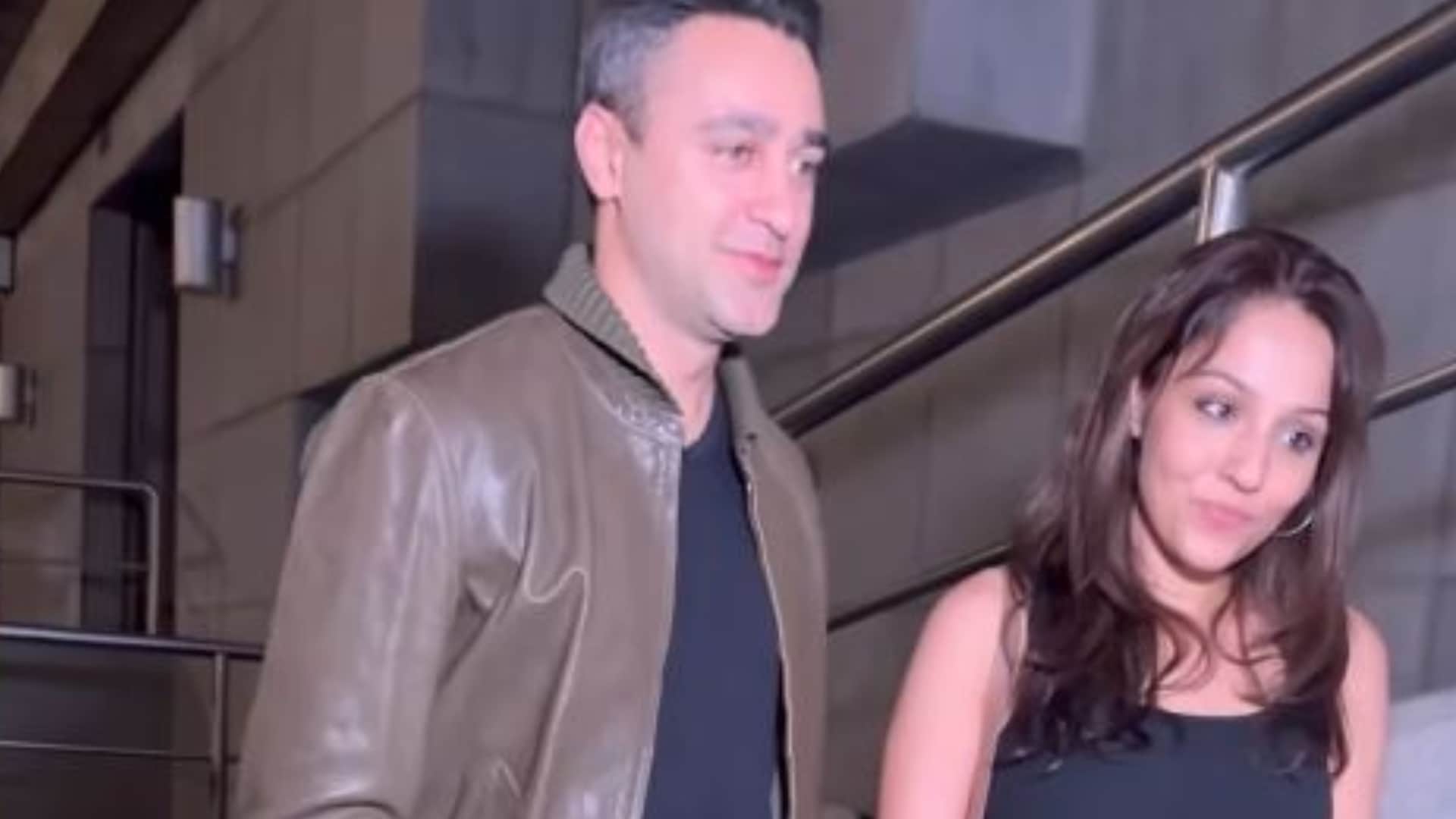 Imran Khan spot with Girl Friend Lekha Washington as they step out smiling after a movie date report