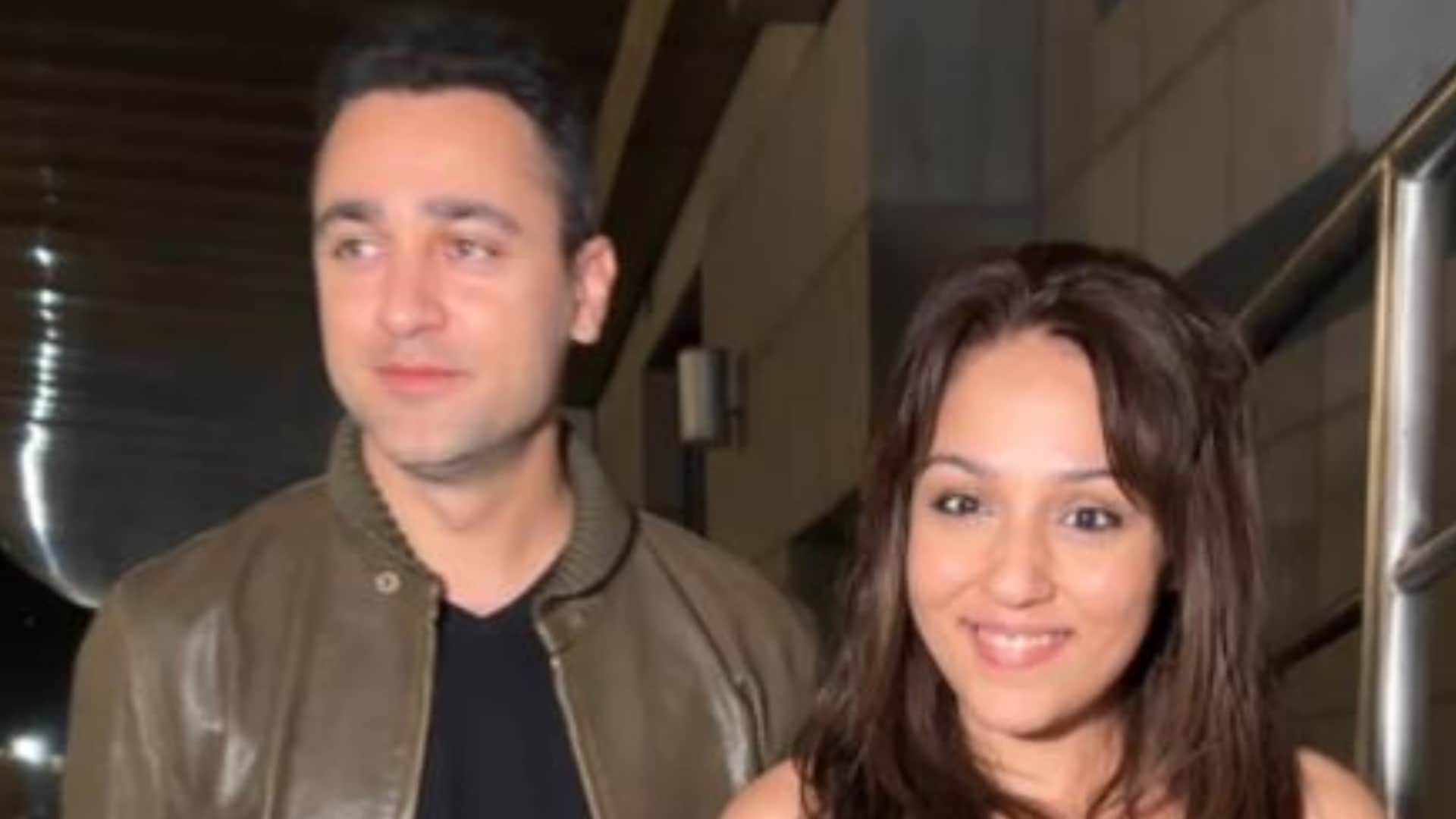 Imran Khan spot with Girl Friend Lekha Washington as they step out smiling after a movie date report