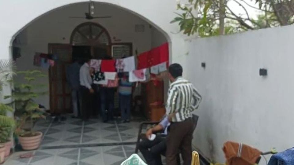 GST raid on house of scrap businessman Mukesh Sahu in Korba