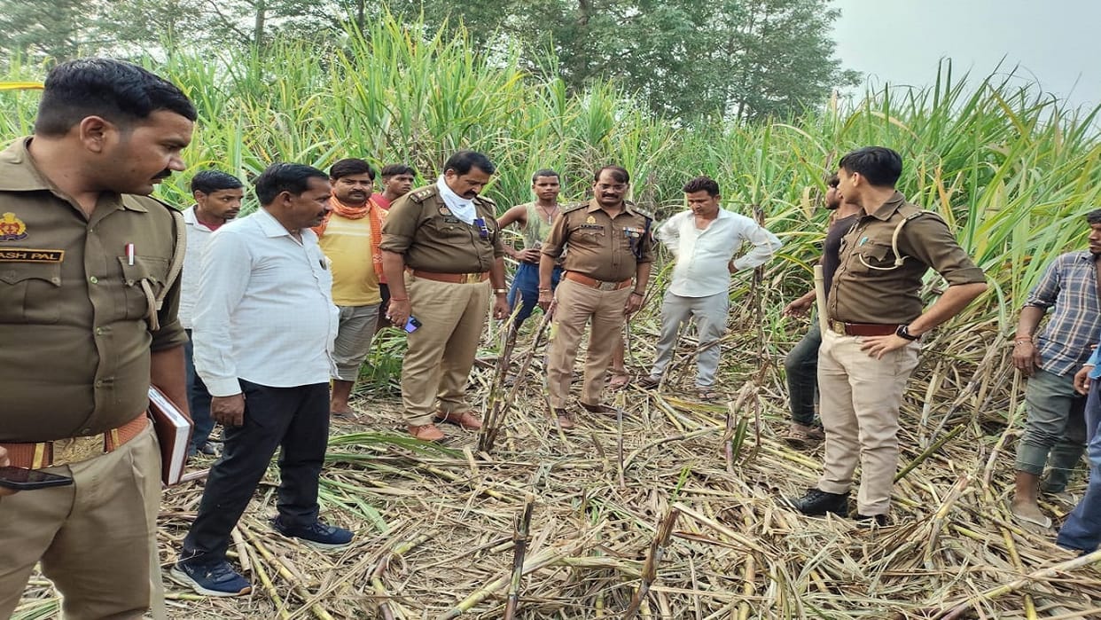 10-year-old child was murdered by slitting his throat in Lakhimpur Kheri
