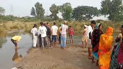 Nalanda News: Young man missing in river, no clue found even after 15 hours; SDRF team engaged in search