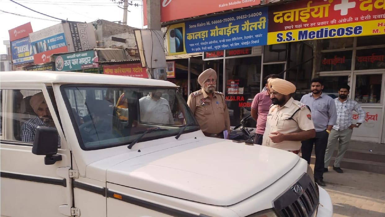 Punjab Police action in Haryana, Medical store raided in Ratia