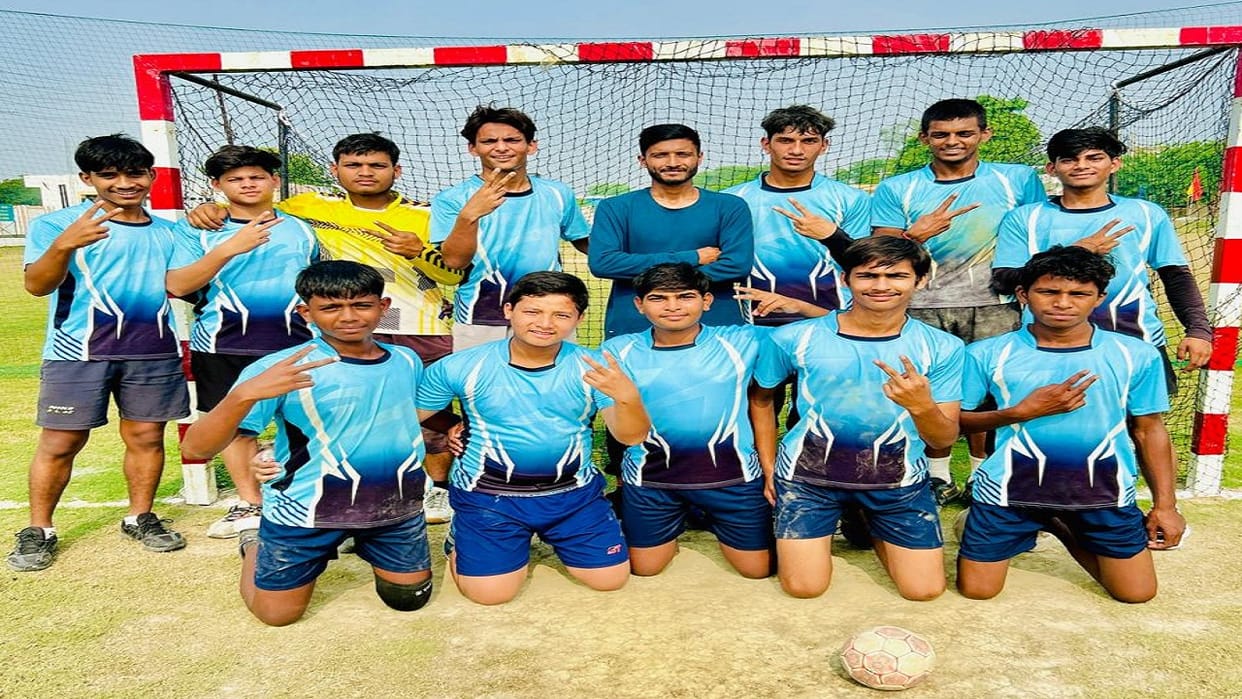 Bareilly team in the final of state level handball competition for the first time
