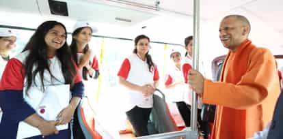 UP: CM Yogi's gift, women will get 50 percent discount in double-decker city bus, travel will be free on Satur