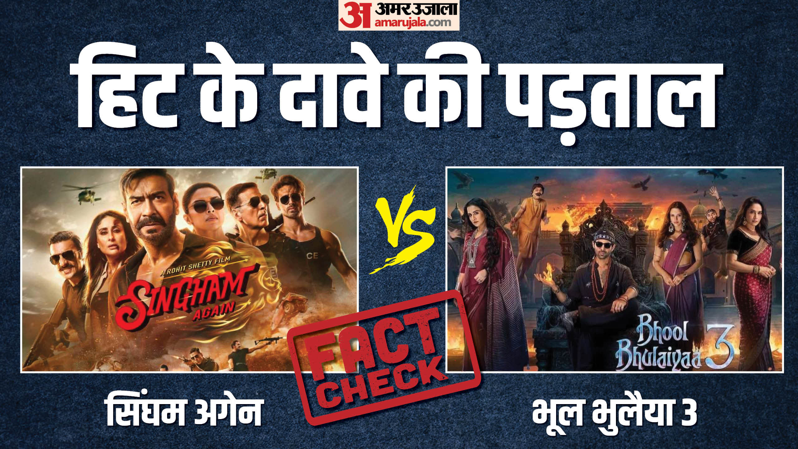 Singham Again and Bhool Bhulaiyaa 3 Fact check hit or flop film trade to lose around INR 100 cr due to clash