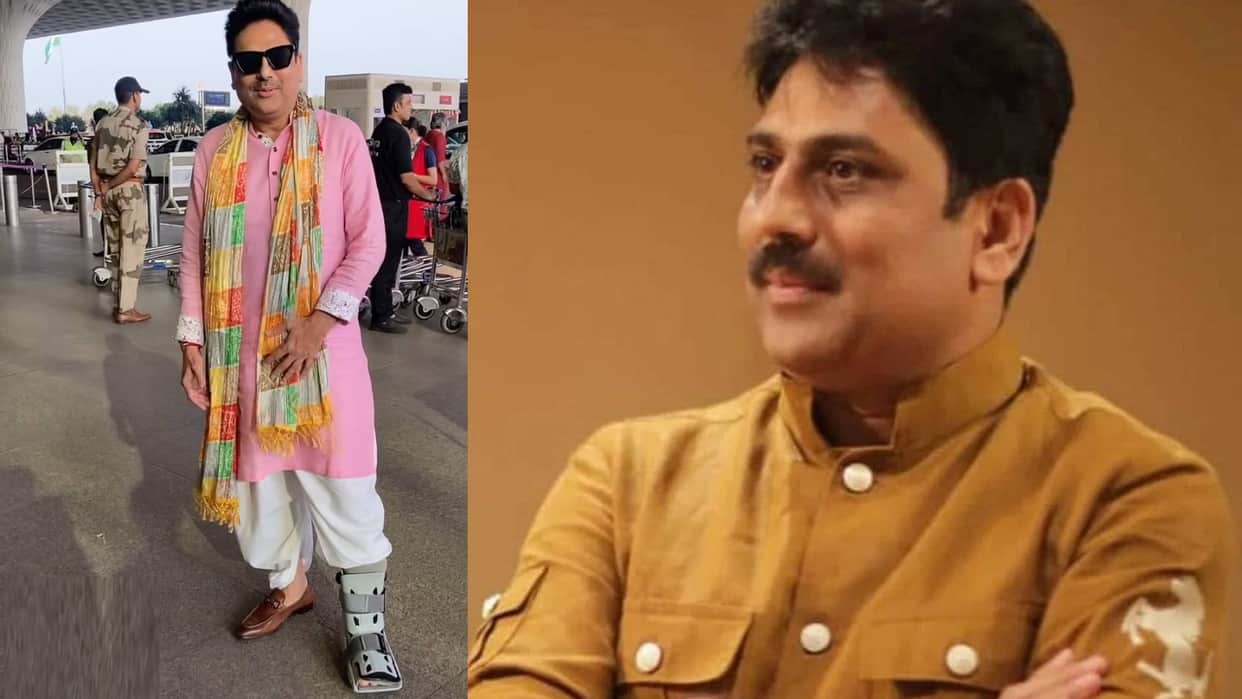 Taarak Mehta Ka Ooltah Chashmah fame Shailesh Lodha suffers severe leg injury on birthday wears walker boot