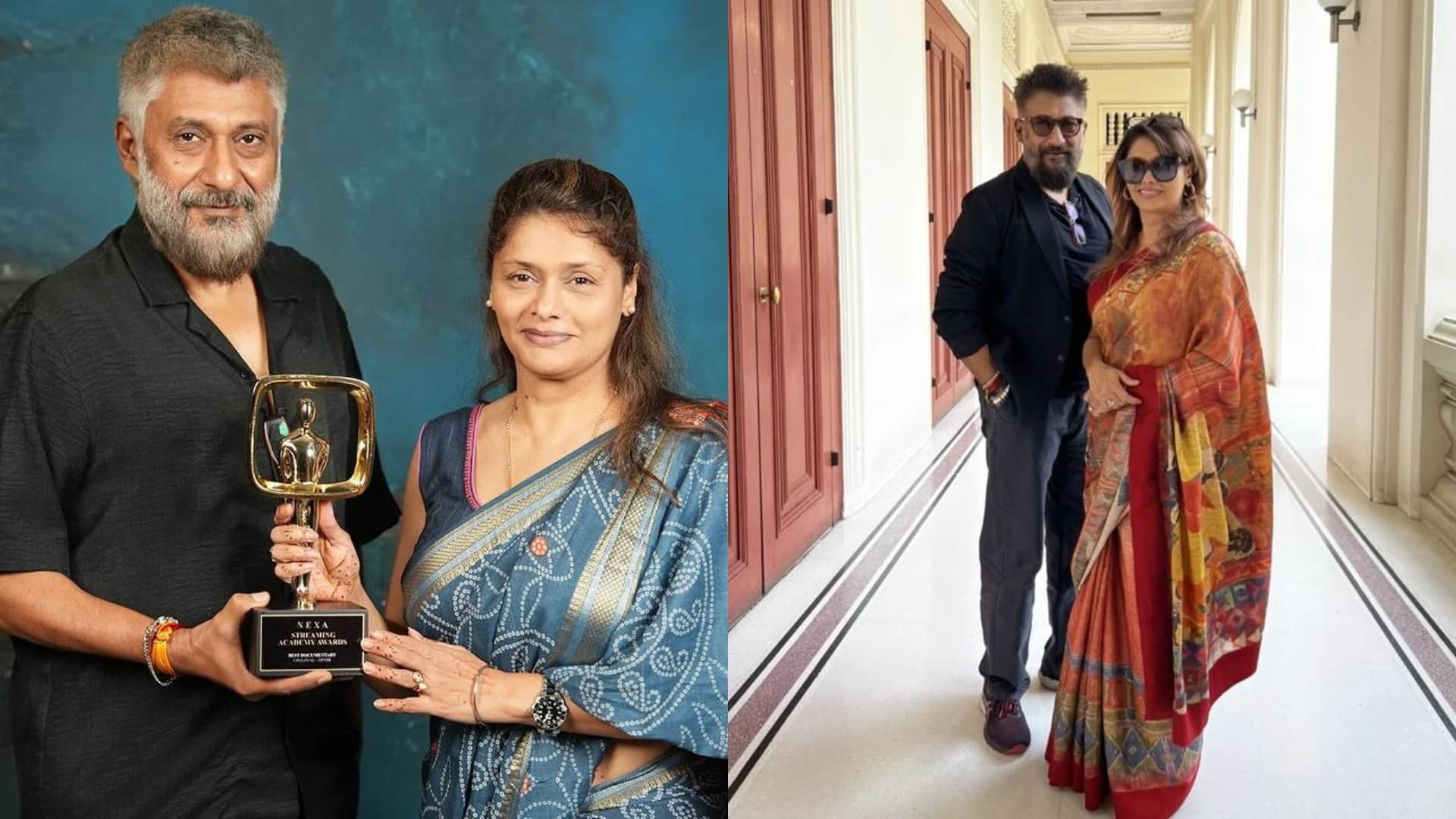 Vivek Agnihotri met Pallavi Joshi at concert love blossomed and then they became life partners