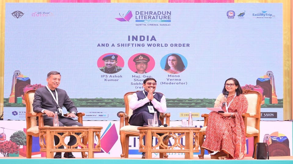Dehradun: Along with literature, dialogue on art and health also took place in Doon Lit Fest