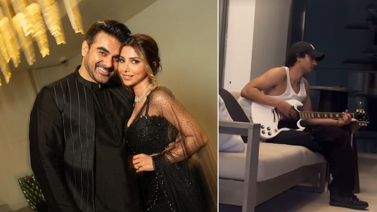 Arbaaz Khan Second wife Sshura Khan Birthday Post for malaika arora son Arhaan Khan My Friend My Family