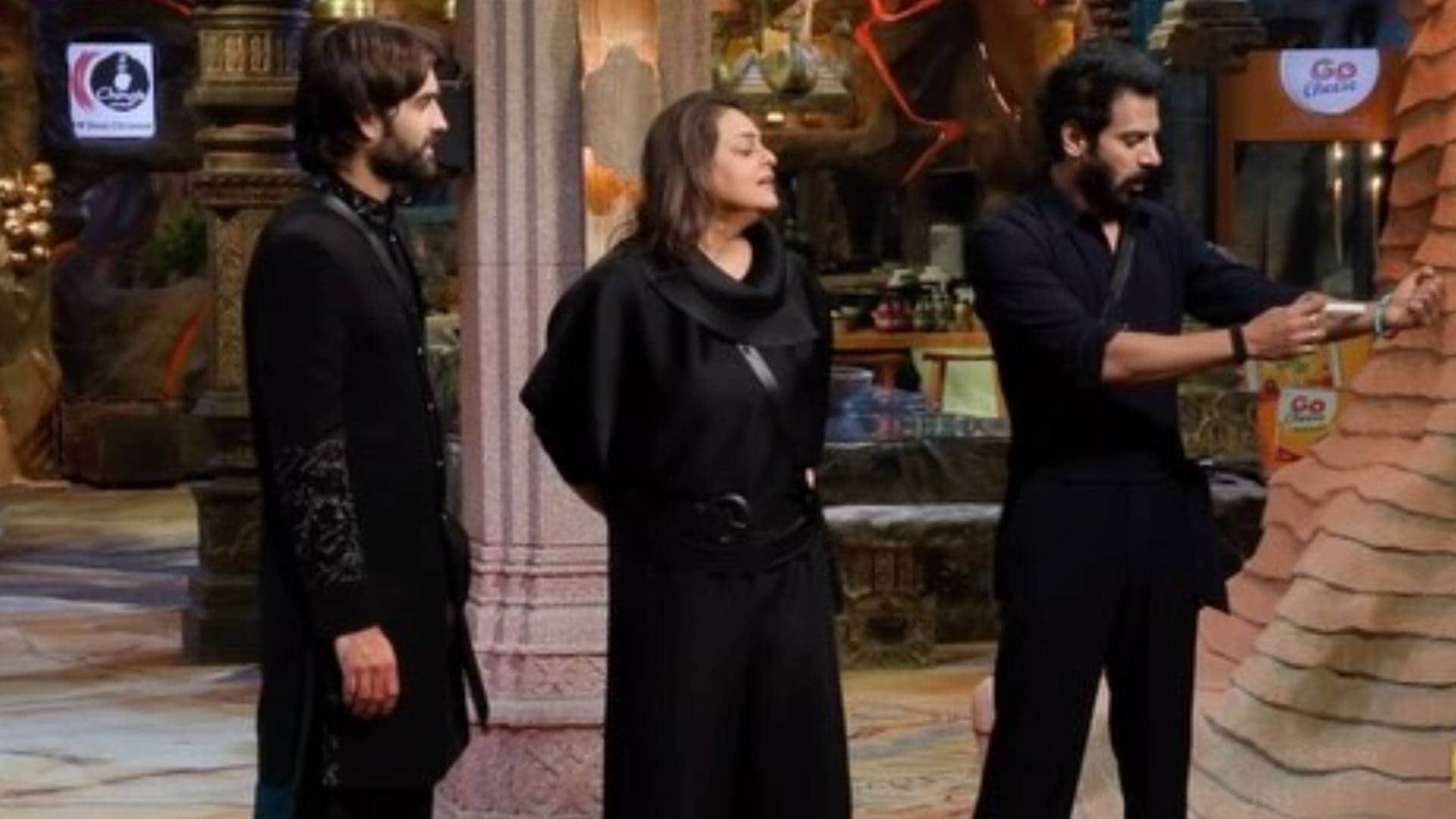 Bigg Boss 18 Sara breaks down after Arfeen Khan eviction begs forgiveness from Alice Kaushik Eisha Avinash