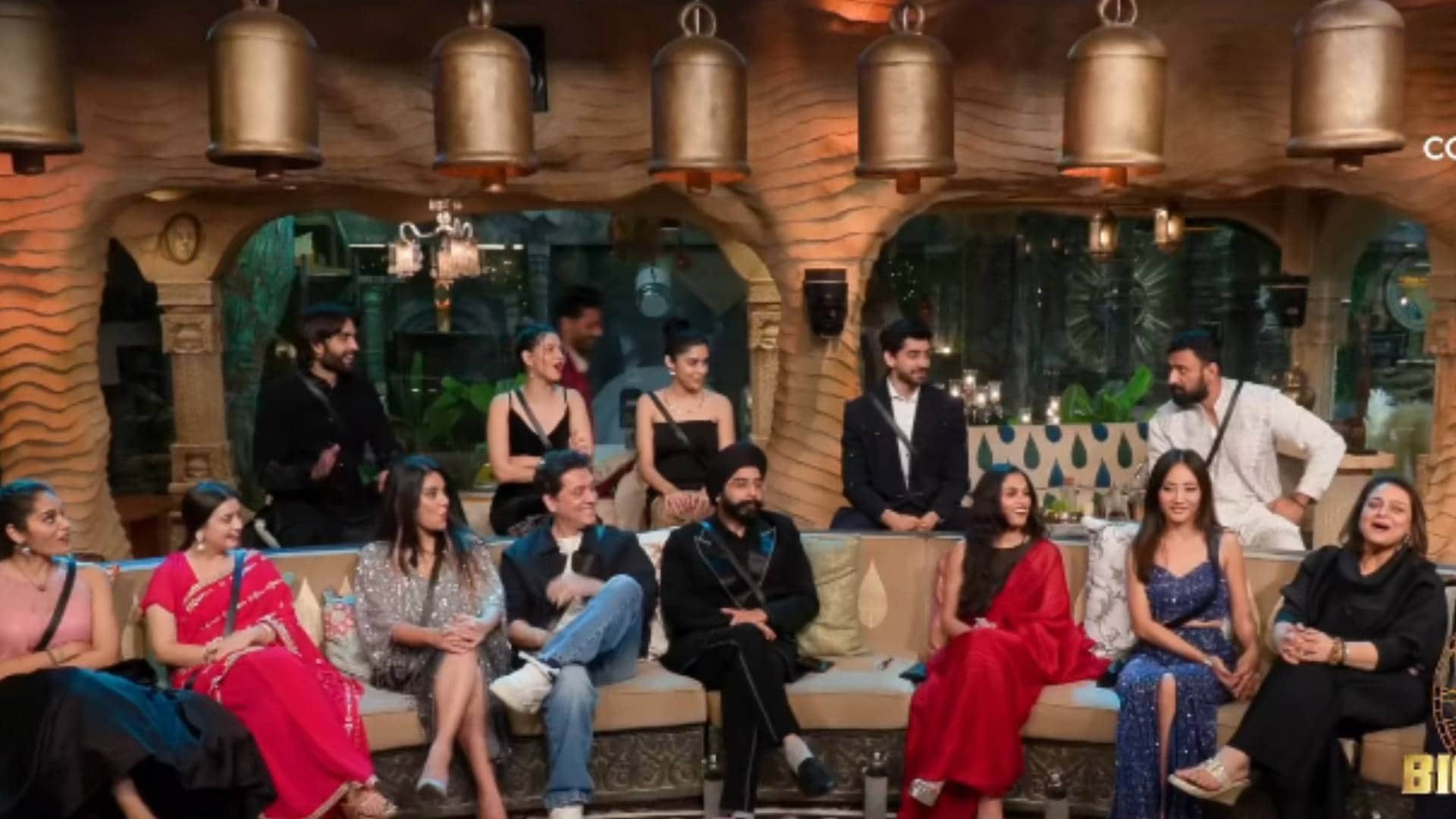 Bigg Boss 18 Sara breaks down after Arfeen Khan eviction begs forgiveness from Alice Kaushik Eisha Avinash