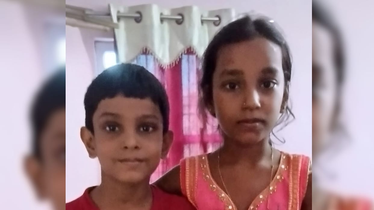Two children died after drowning mine pit in mirzapur chaos among family members