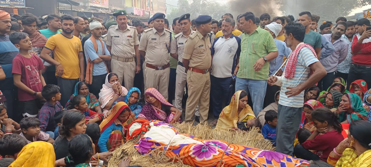 Bihar News: Youth dies after violent clash; People created ruckus, even committed arson; Gopalganj News