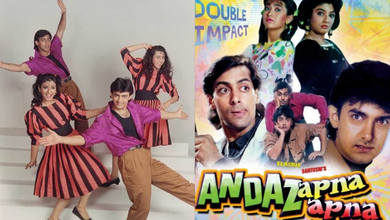 Andaz Apna Apna Teaser released Aamir khan Salman khan film will be released in theatres 27 march 2025