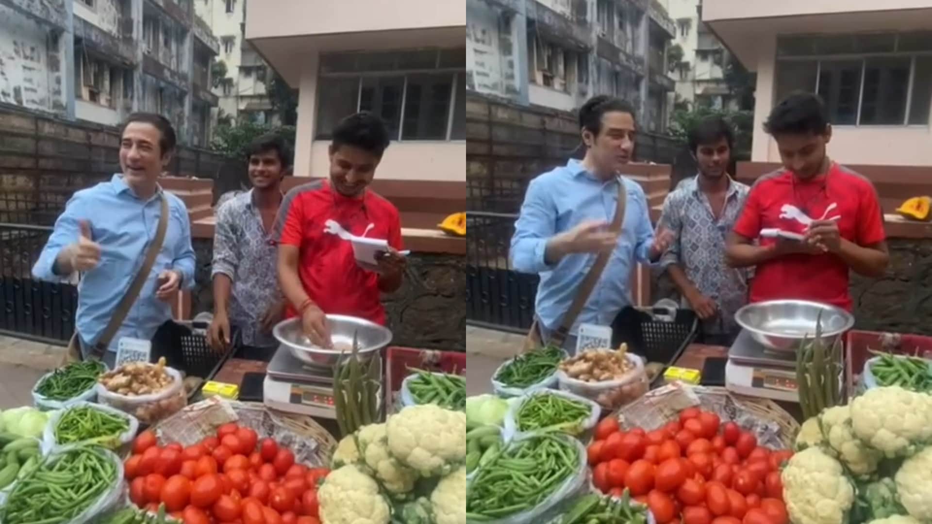 Aamir khan brother faisal khan bought vegetables video went viral on social Media details inside