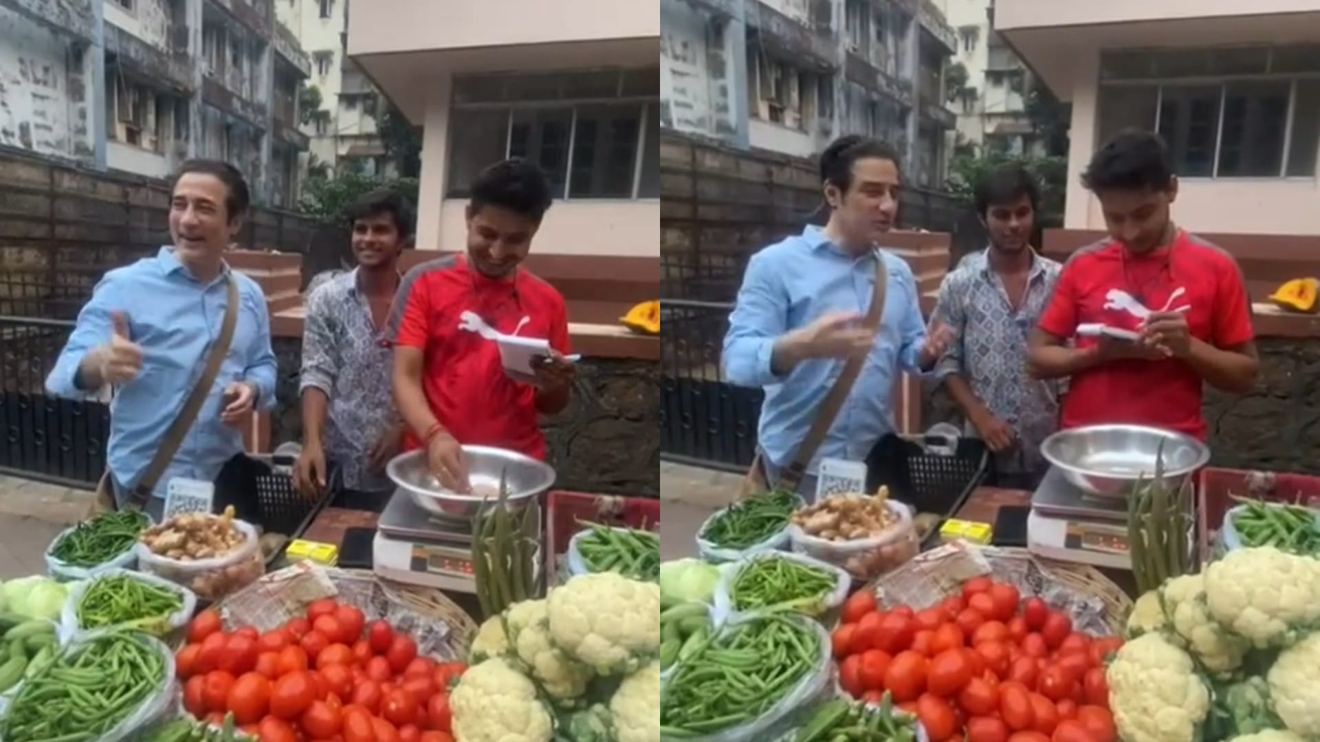 Aamir khan brother faisal khan bought vegetables video went viral on social Media details inside