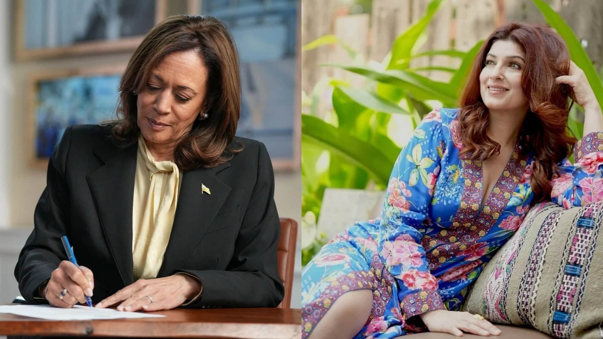 When astrologer advised Twinkle Khanna to change her name she asked question about trump and Kamala Harris