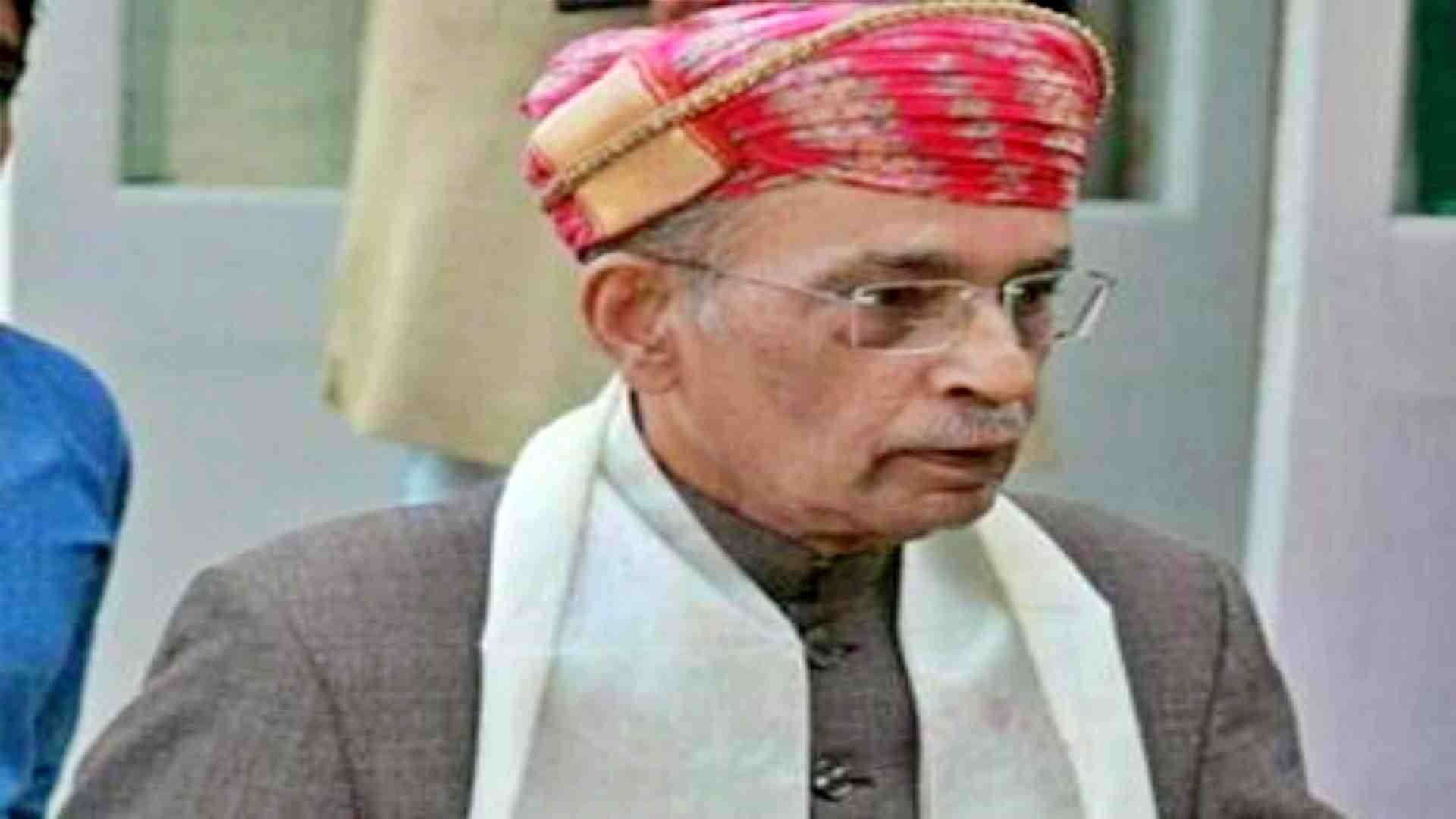 महेंद्र सिंह मेवाड़ का फाइल फोटो।
