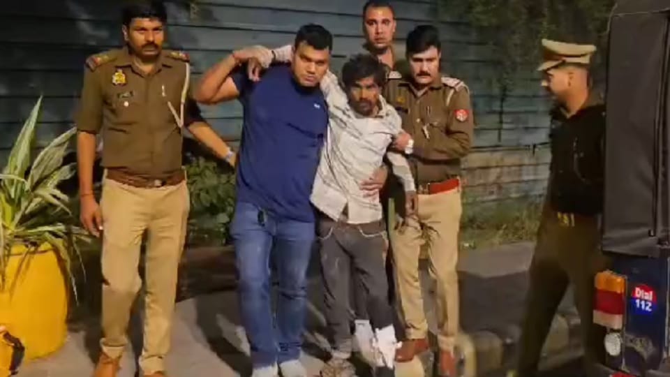 Three criminals arrested in two separate encounters in Noida