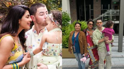 American singer Nick Jonas dance with his mother in law Madhu Chopra at Priyanka Chopra cousin wedding