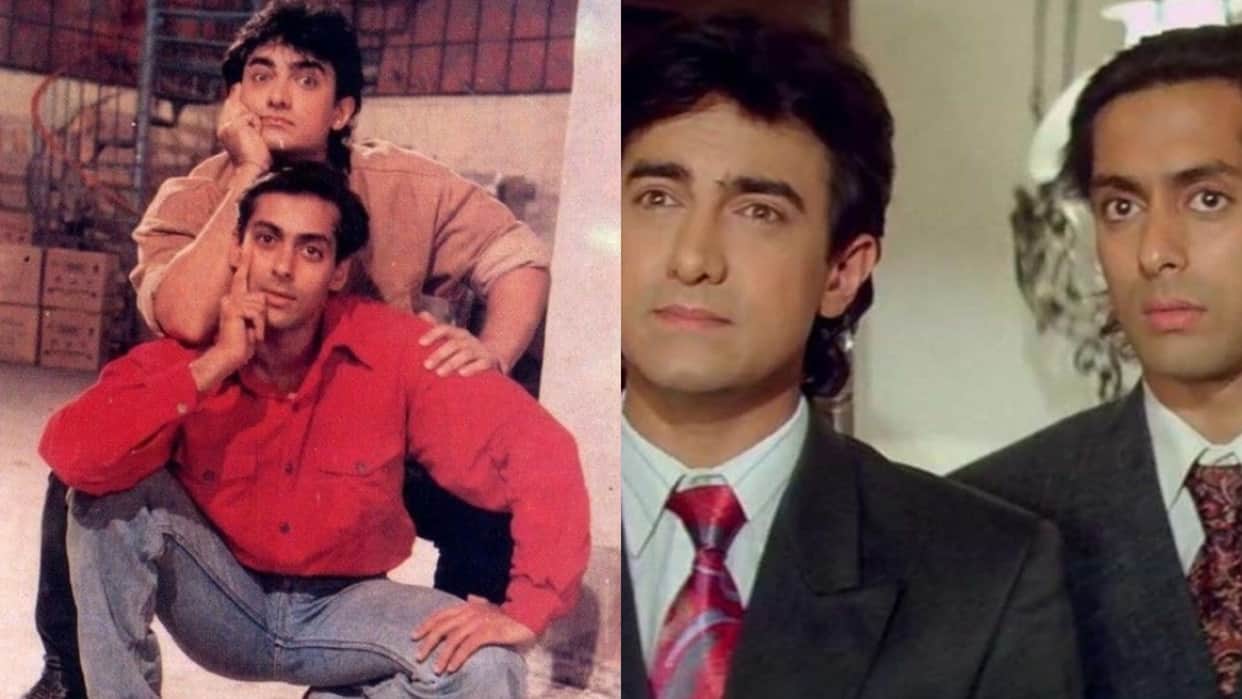 When Salman Khan harassed the makers of Andaz Apna Apna Relations with Aamir Khan did not go well