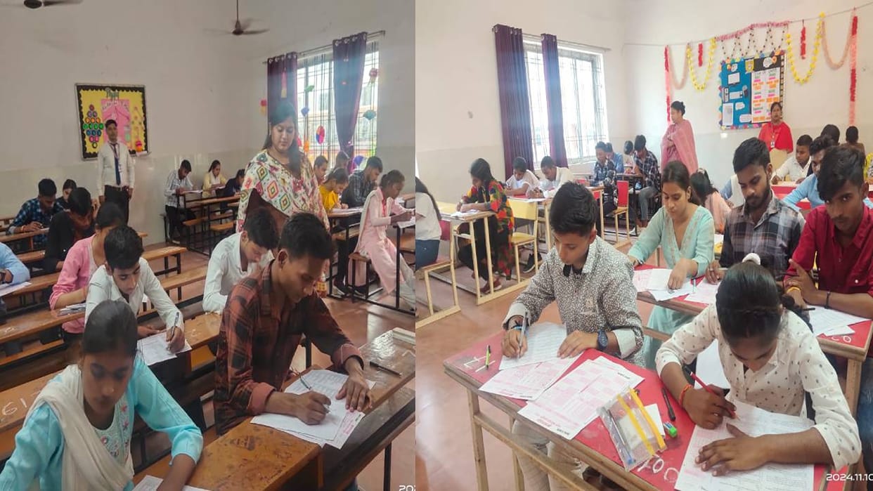 Atul Maheshwari Scholarship Exam 2024 1019 students appeared in this exam in Sultanpur