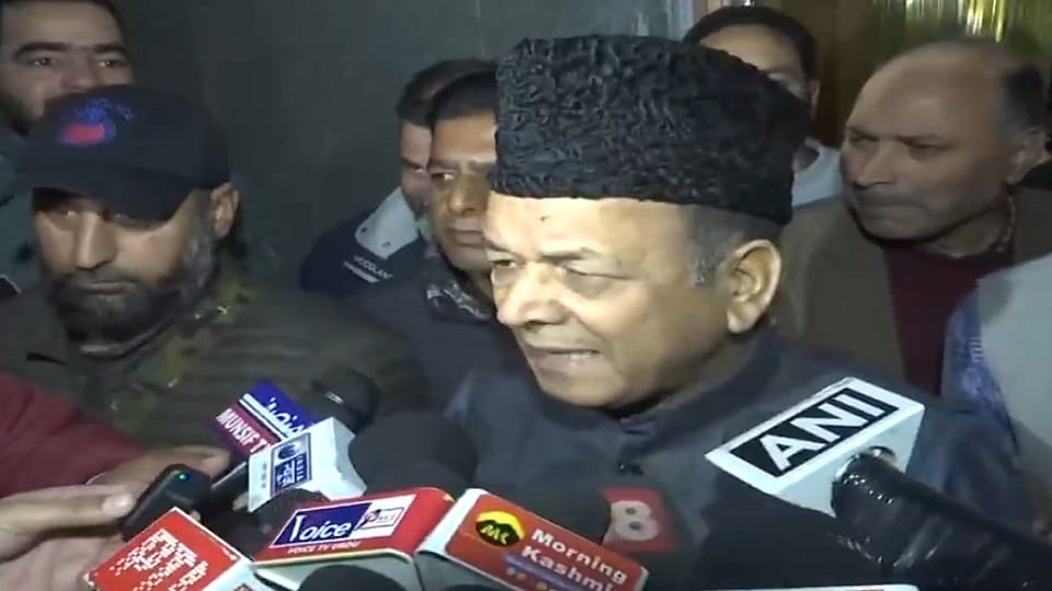 Jammu Kashmir: 'Law and order is not a matter of the state, but of the Centre', statement of Assembly Speaker