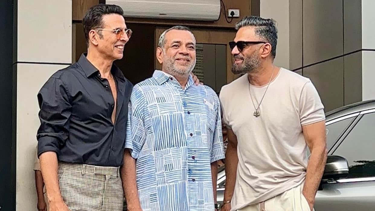 Akshay Kumar Paresh Rawal Suniel Shetty Hera Pheri will re release on 25 anniversary Firoz Nadiadwallah update