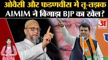 Maharashtra Elections 2024: Asaduddin Owaisi and Devendra Fadnavis had a heated argument