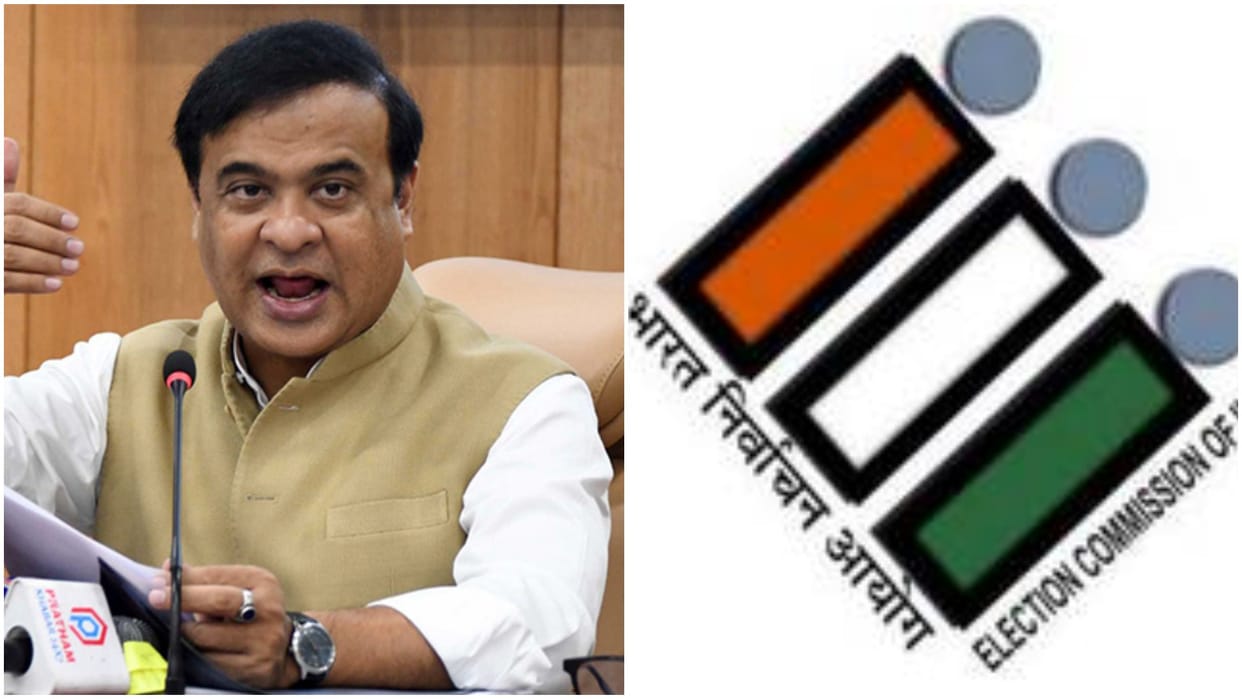 Assam bypoll violence Election Commission action BJP vs Congress Nagaon news and updates