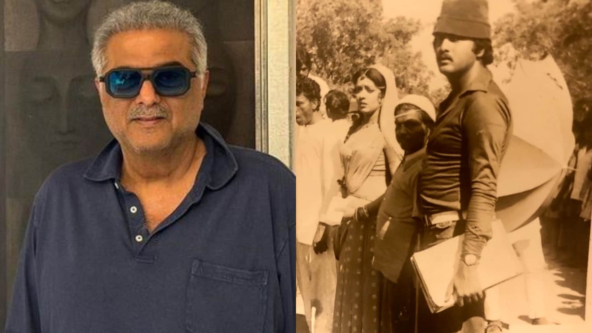 Producer Boney Kapoor fell madly in love with Sridevi tried acting too celebrate birthday today