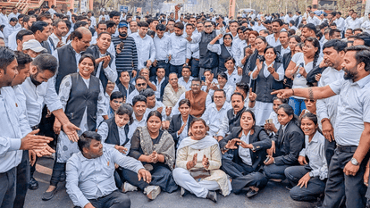 Ghaziabad and Greno west up lawyers protest daily two hours