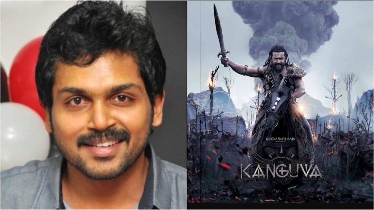 mysterious character seen in Suriya Kanguva Trailer Netizens believe this person is none other than Karthi