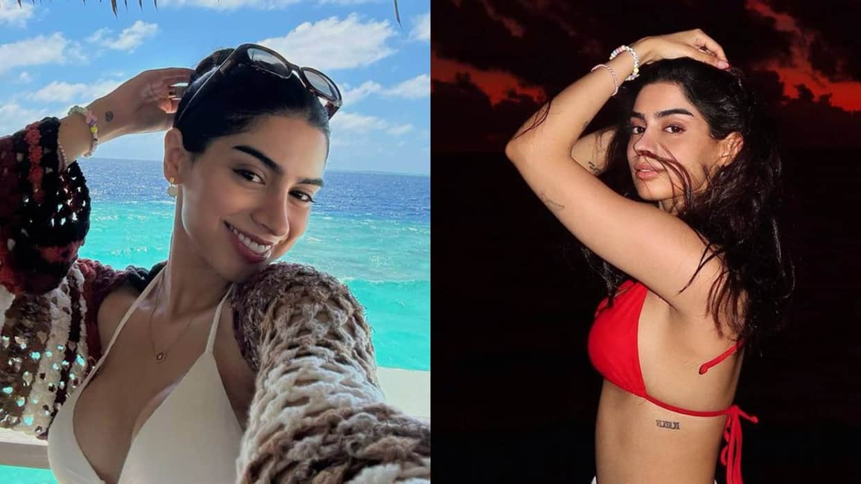 Khushi Kapoor flaunts rumoured boyfriend Vedang Raina name on her bracelet Confirmed her Relationship