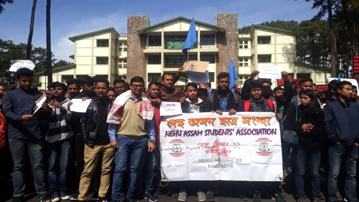 Meghalaya student protests turn violent, NEHU Vice Chancellor's residence vandalised