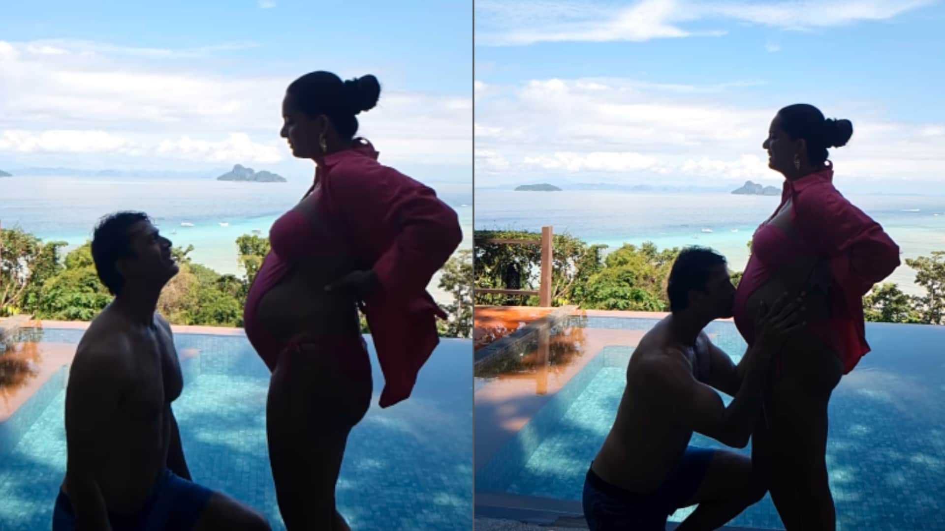 Kundali bhagya fame Ruhi Chaturvedi announce pregnancy on husband Shivendraa Om Saainiyol birthday