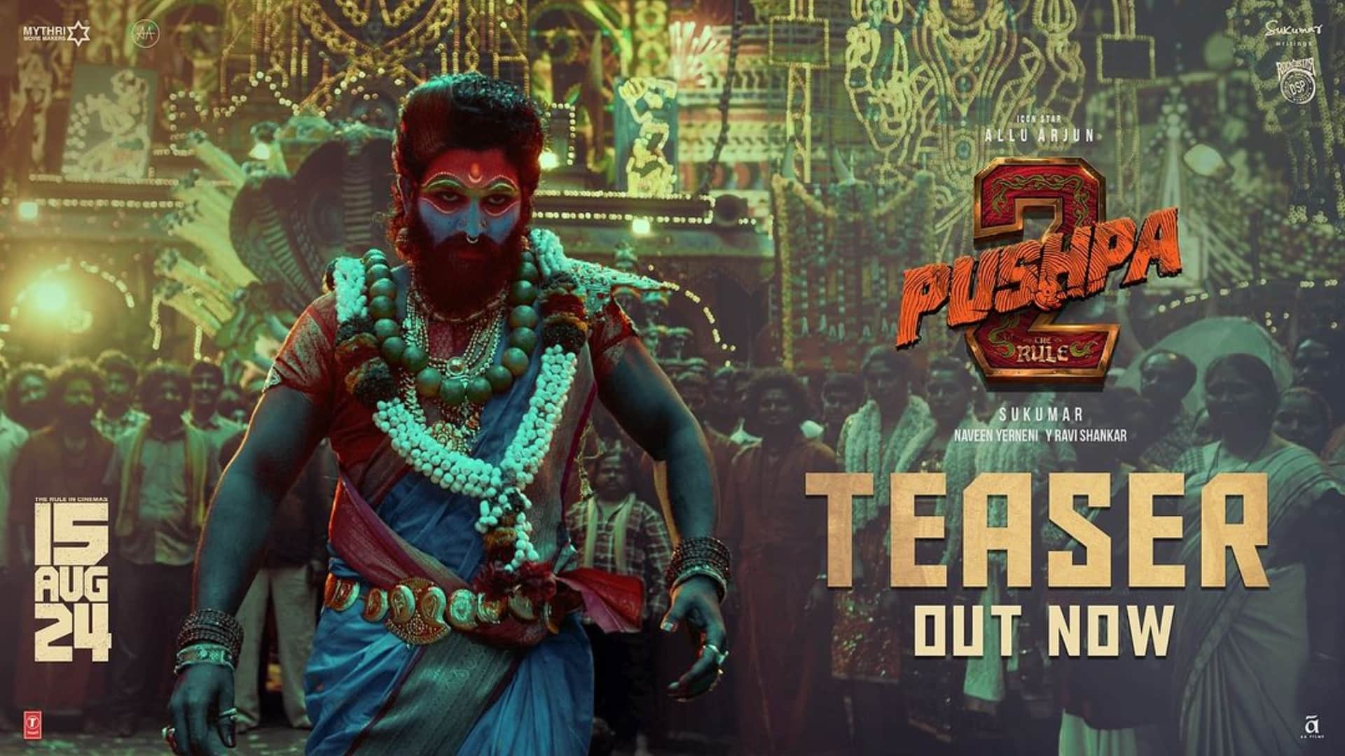 Pushpa 2 trailer announcement today allu arjun rashmika mandanna details inside
