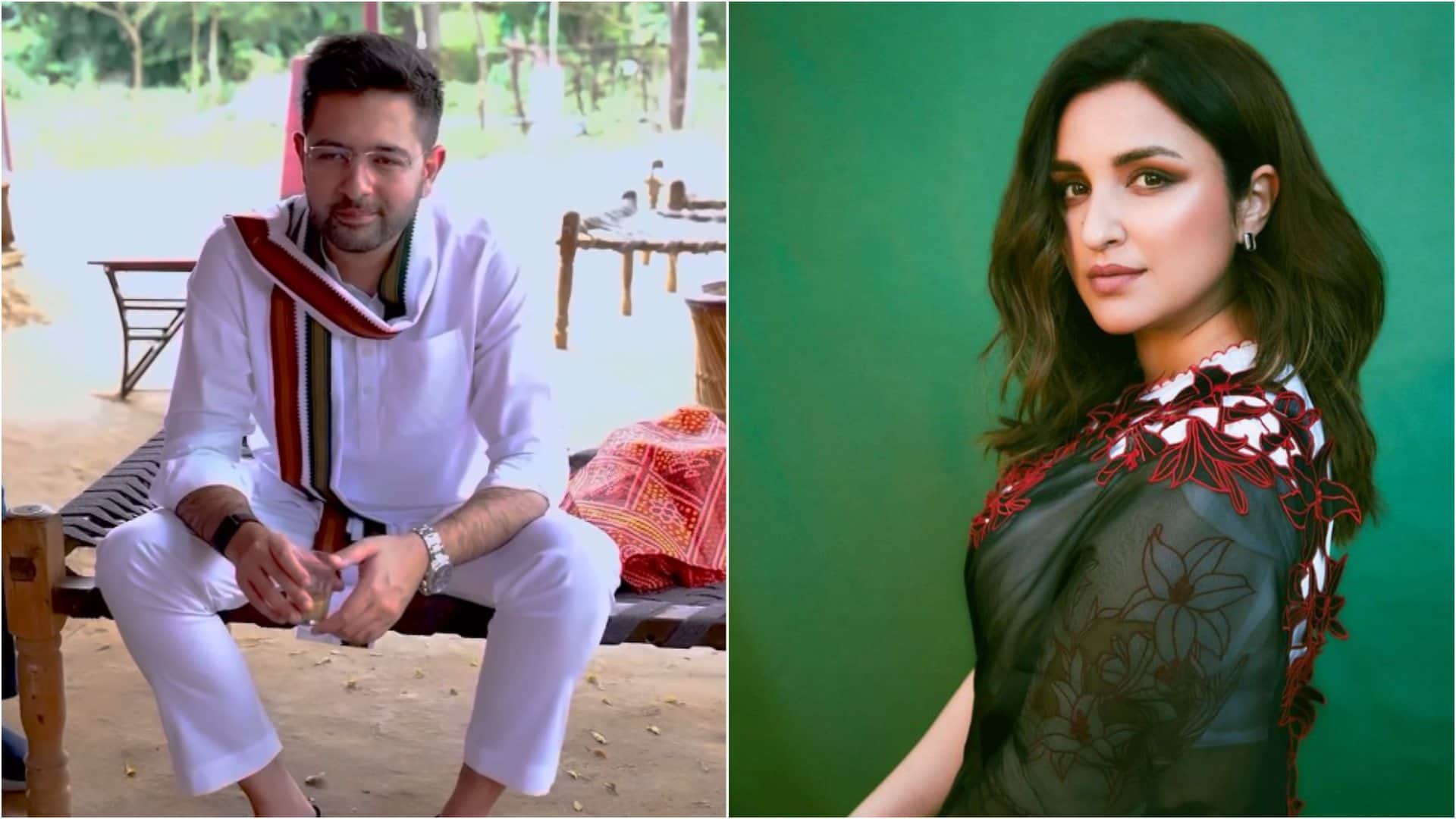 parineeti chopra share Love Note On Husband AAP politician Raghav Chadha birthday says Happiest bday my Ragaii