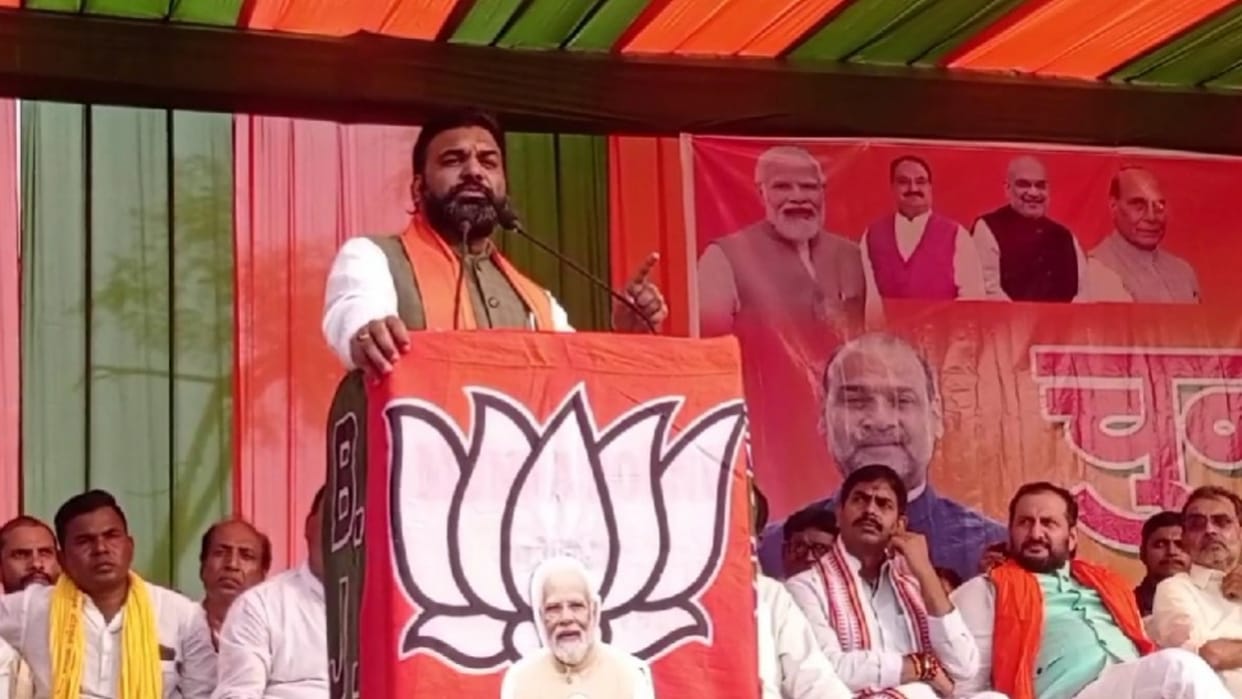 Ramgarh by-election: Samrat Chaudhary and Upendra Kushwaha attacked RJD, Sudhakar Singh, Ramgarh ka Gabbar