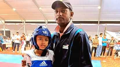 Sheikhpura News: Karishma Kumari won bronze medal in National School Taekwondo Championship in MP