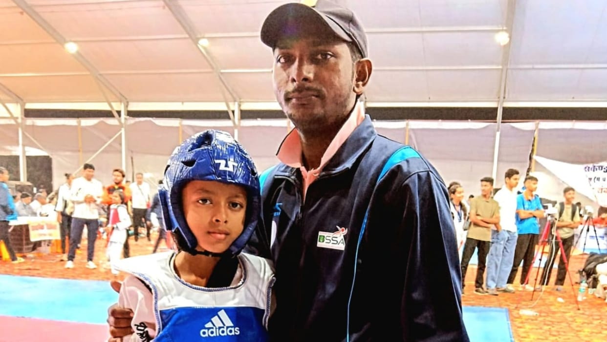 Sheikhpura News: Karishma Kumari won bronze medal in National School Taekwondo Championship in MP