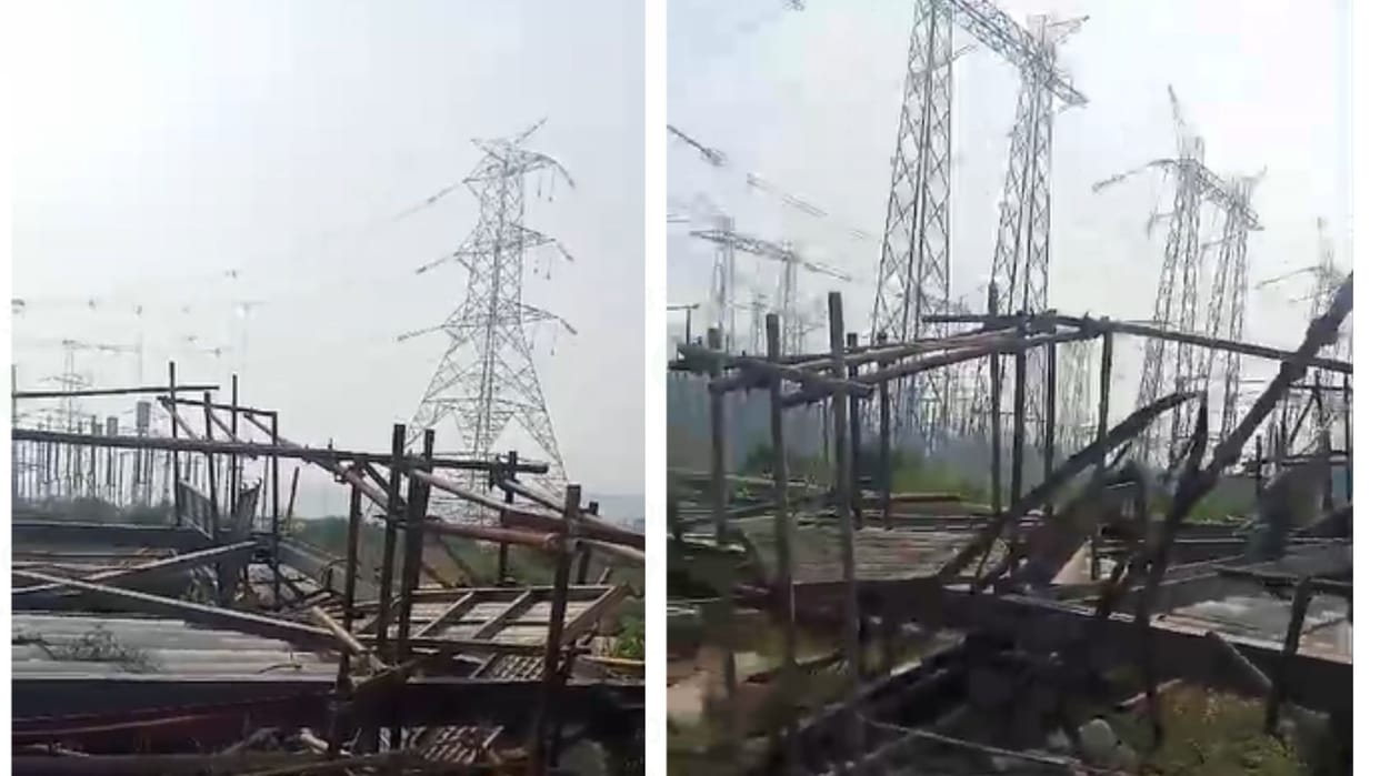 Shuttering fell during work in Obra C two workers injured referred from project hospital