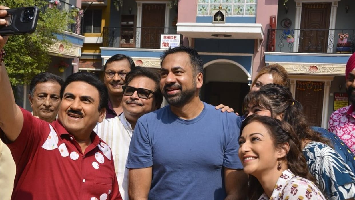 Hollywood star Kal Penn visited set of Taarak Mehta Ka Ooltah Chashmah in New Delhi Gokuldham Society report