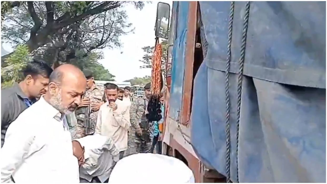 Telangana: Union Minister Bandi Sanjay saved life of woman trapped under truck promised to bear treatment cost