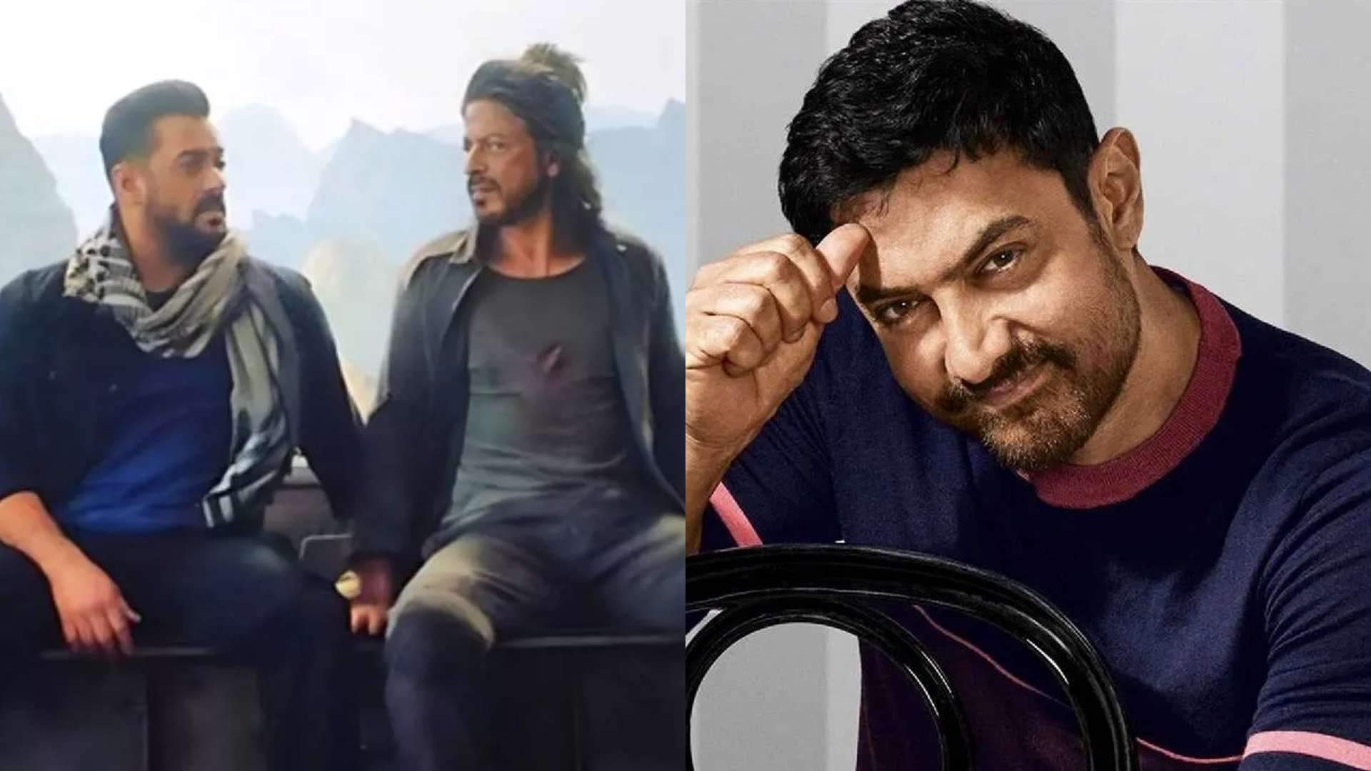 Aamir Khan quipped on Shah rukh salman train sequence in pathaan said it is disappoint young actors