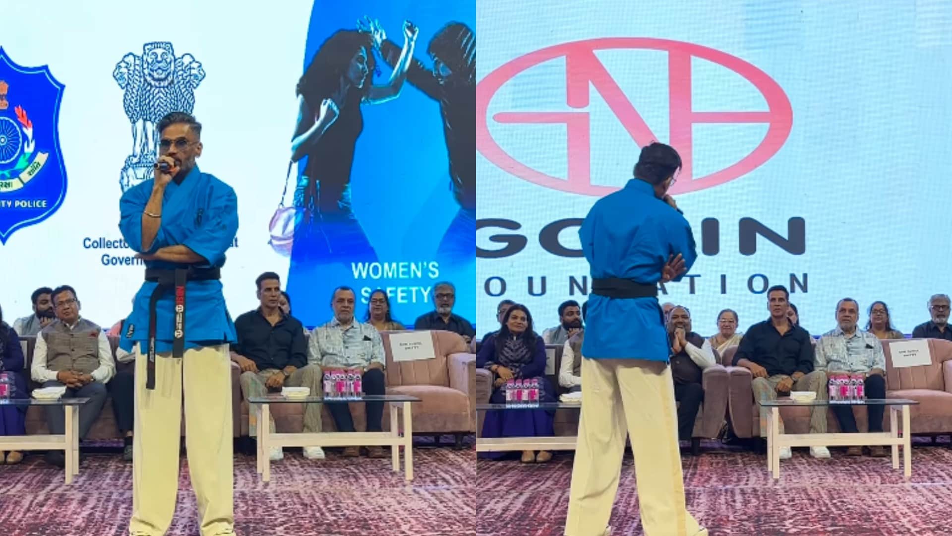 Akshay Kumar Paresh Rawal and Sunil Shetty seen together in the tournament fans demand Hera Pheri 3