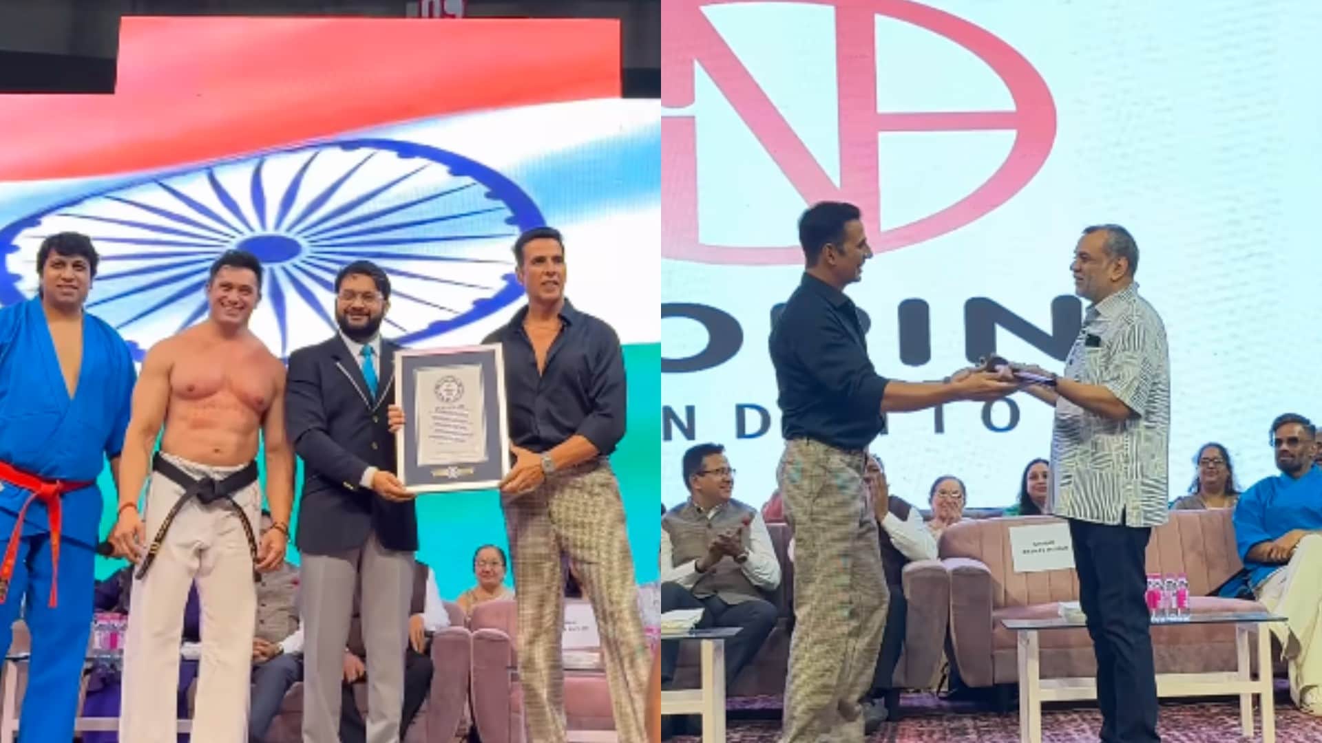 Akshay Kumar Paresh Rawal and Sunil Shetty seen together in the tournament fans demand Hera Pheri 3