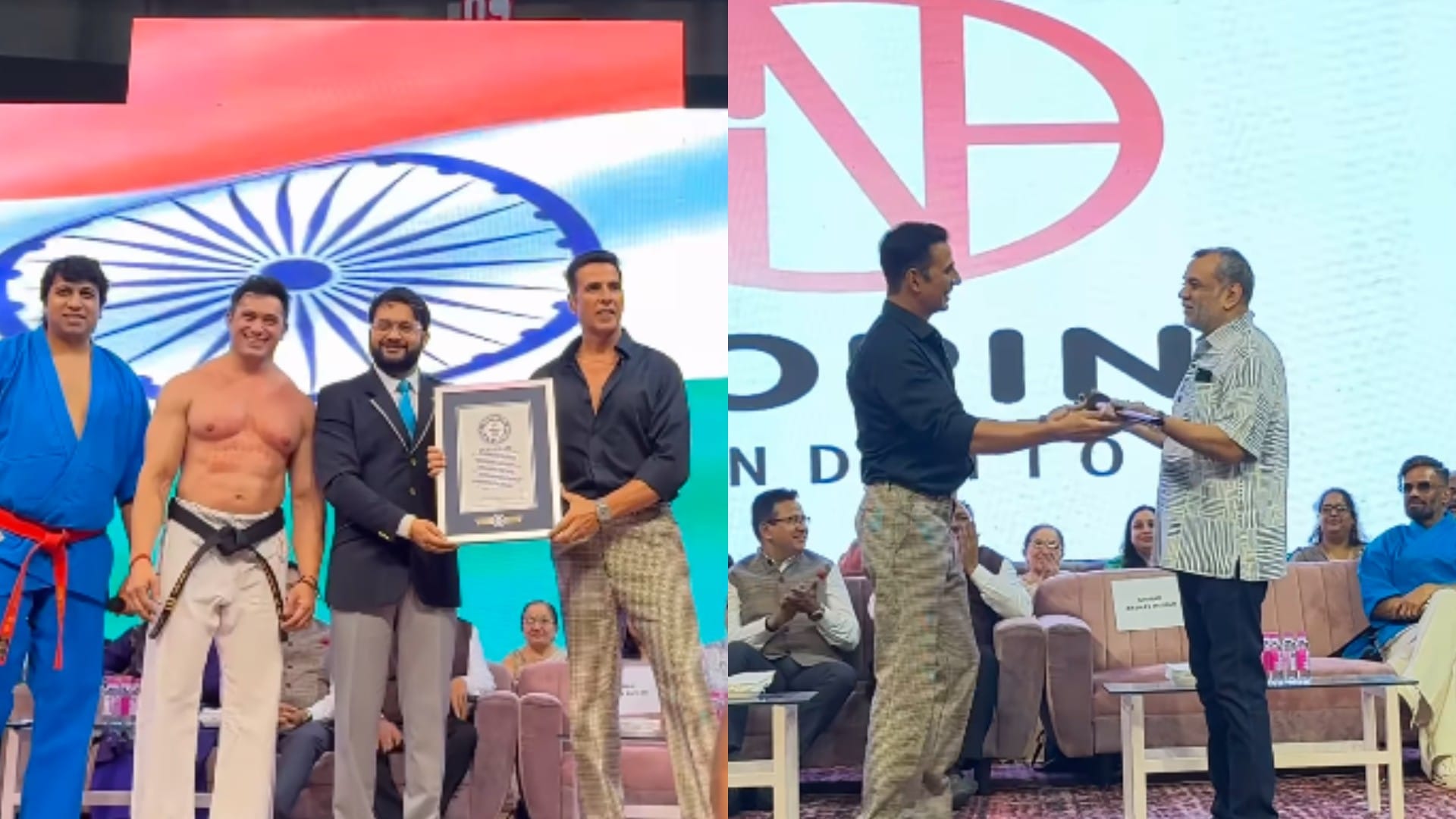 Akshay Kumar Paresh Rawal and Sunil Shetty seen together in the tournament fans demand Hera Pheri 3