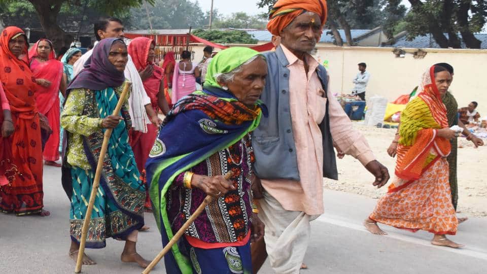 Devotees from many states arrived in Ayodhya for Panchkosi Parikrama street resound with slogans and Sankirtan