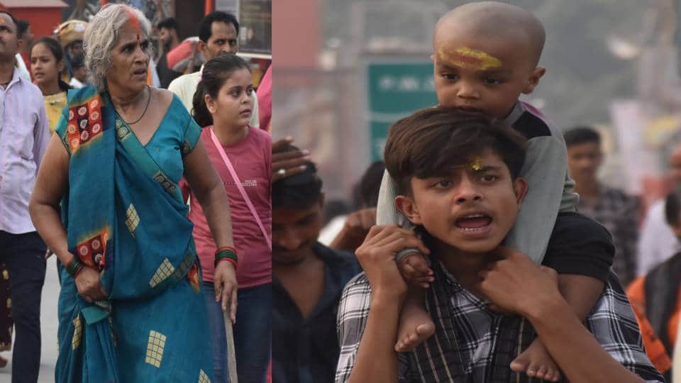 Devotees from many states arrived in Ayodhya for Panchkosi Parikrama street resound with slogans and Sankirtan